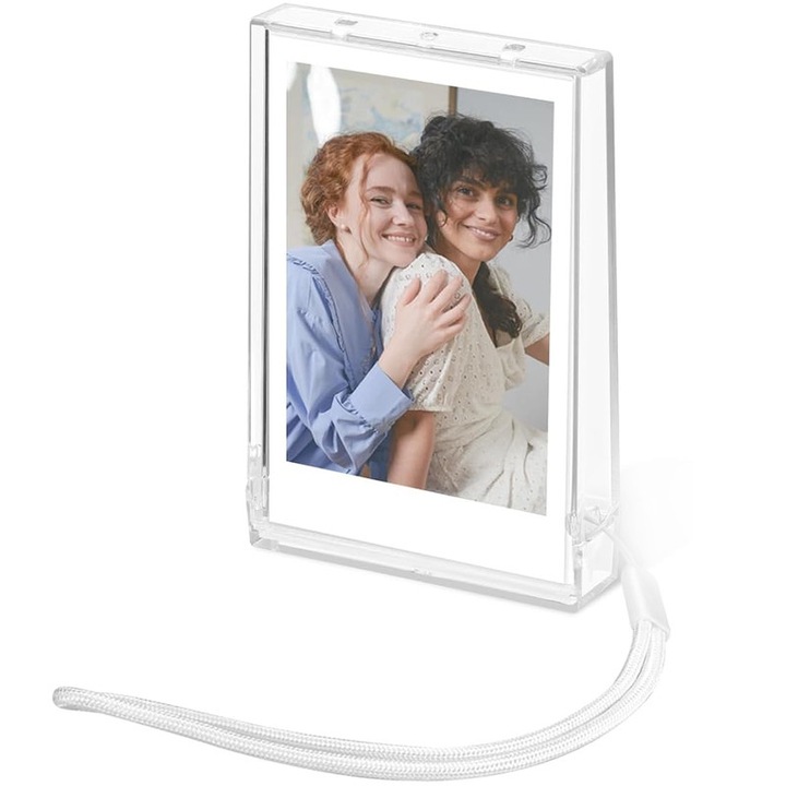 Suport fotografii, Supertina®, pentru Fujifilm Instax mini, 10 poze 2x3 inch, transparent