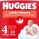 Scutece Huggies Little Movers 4, 7-18 kg, 50 buc