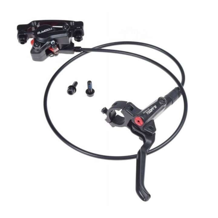 Set pompa cu etrier frana biciclete WMX, hidraulica, pe disc, 760mm