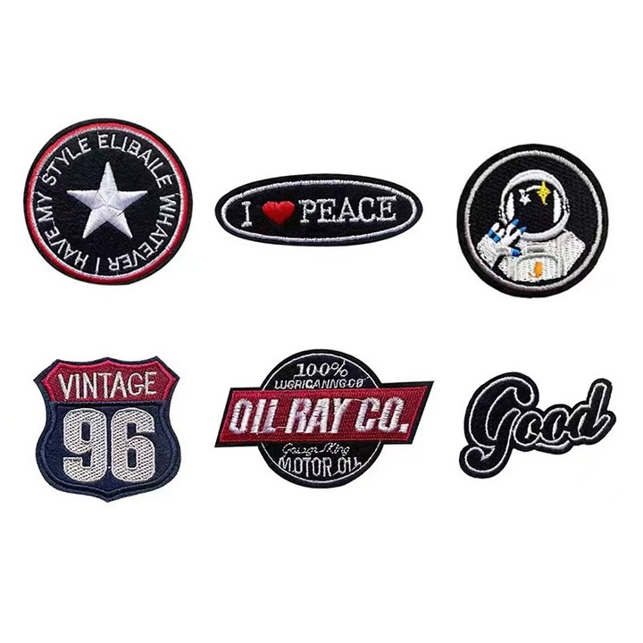 Set 6 petice, textil, multicolor