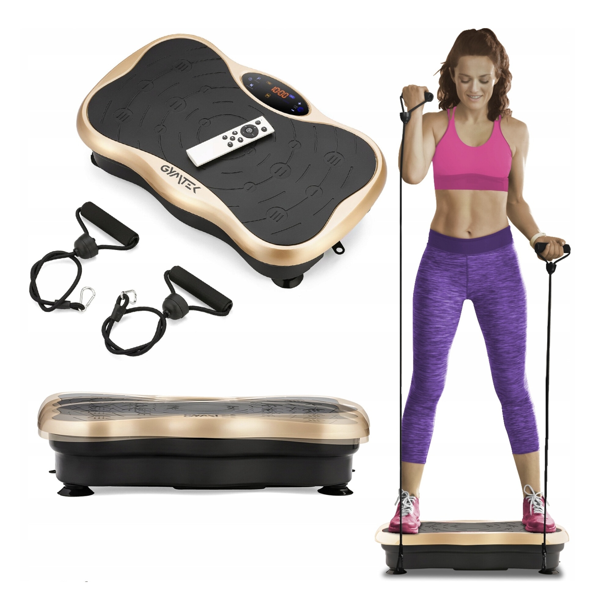 Platforma vibrationala XP500, 5 programe de antrenament, 99