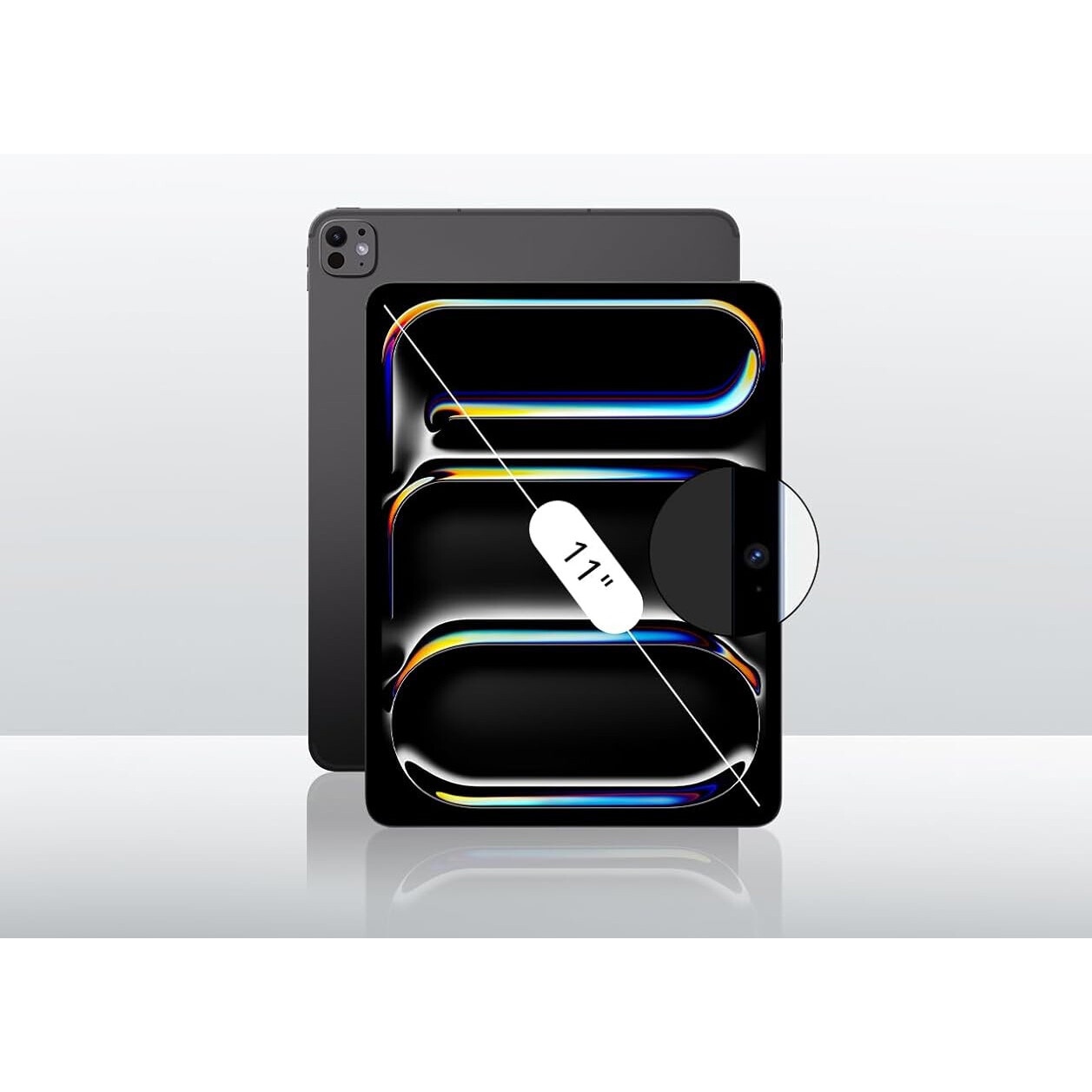 Husa pentru iPad Pro 11'' 2024, cu suport reglabil, protectie adaptiva, negru