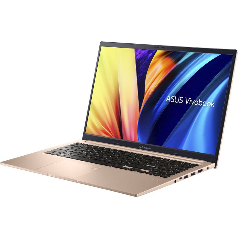 Laptop ASUS 15.6'' Vivobook 15 1504ZA, FHD, Procesor Intel® Core™ i3-1215U (10M Cache, up to 4.40 GHz, with IPU), 6 nuclee, 40 GB DDR4, 1 TB SSD, GMA UHD, No OS, terra cotta