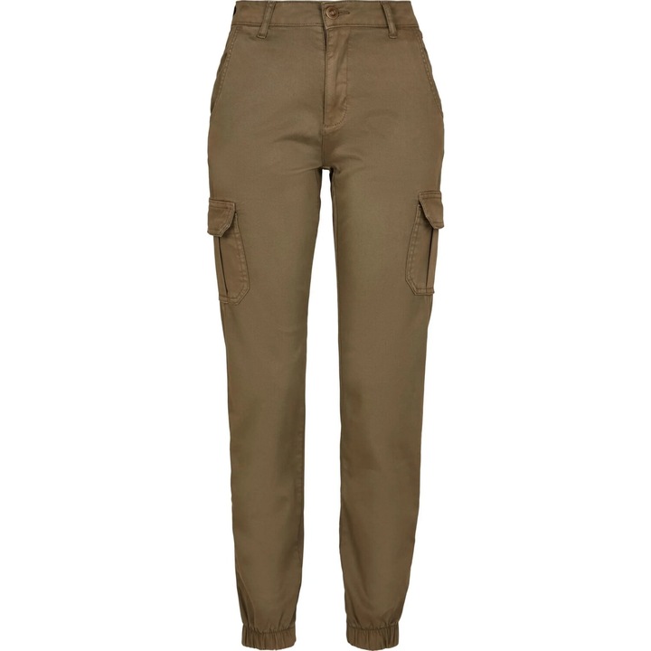 Női Urban Classics Cargo nadrág, olíva 30 EU