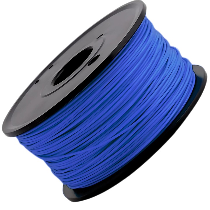 Cablu suplimentar pentru ciobanesc electric, Albastru, 250m, Armat, 1mm, Ideal pentru crearea de zone interzise pentru animale de companie