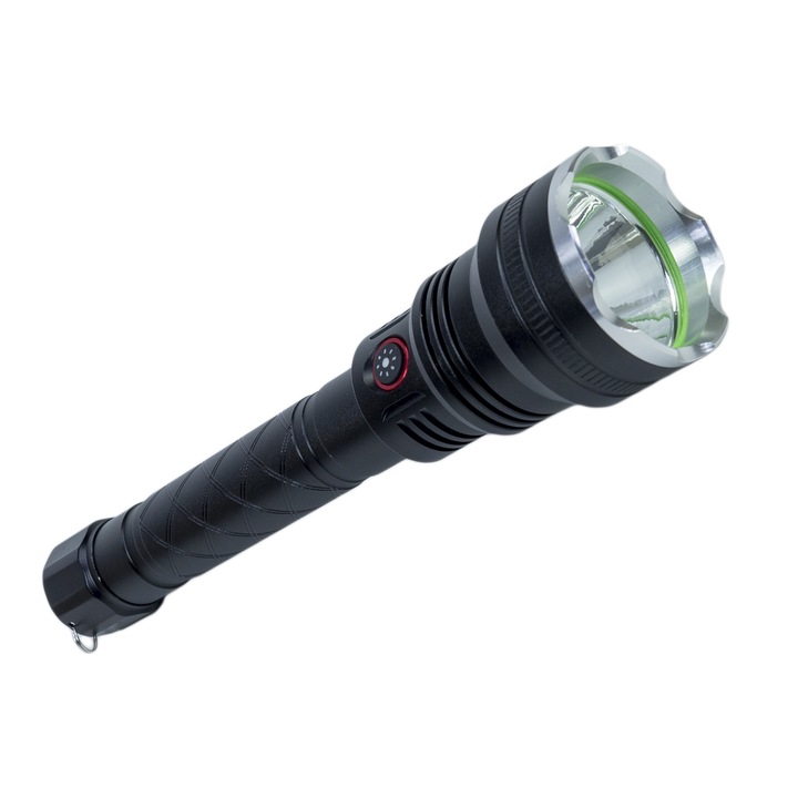 Алуминиев фенер PNI Adventure F410, с 10W LED, 700 лумена, до 250 m, IP44, USB Type C, включени батерии 3000mAh