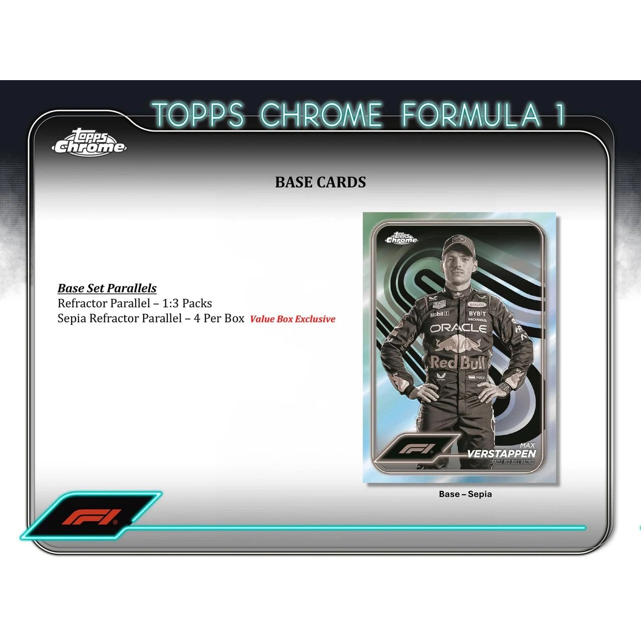 Set Cartonase 2024 Topps Chrome F1 Formula 1-6-Pack Blaster Box