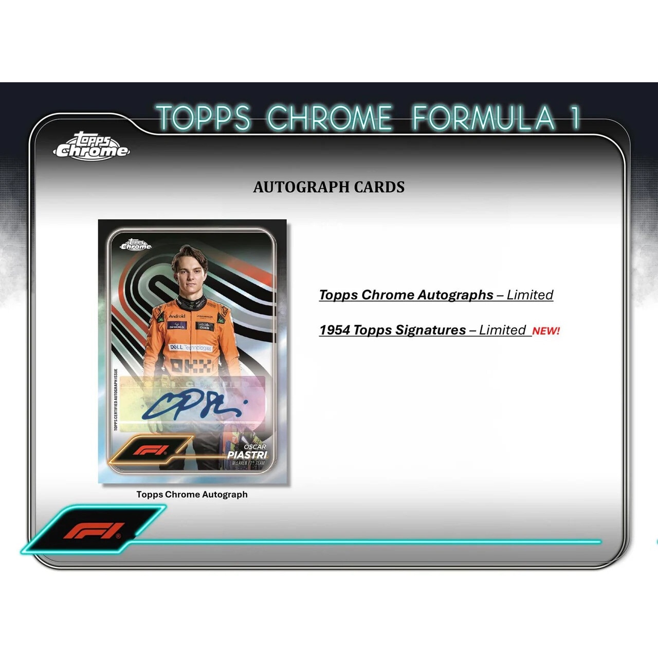 Set Cartonase 2024 Topps Chrome F1 Formula 1-6-Pack Blaster Box