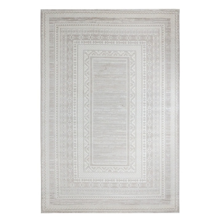 Nappali/hálószoba szőnyeg Merino Nestline 67905 060, 160 x 230 cm, poliészter, bézs, téglalap alakú