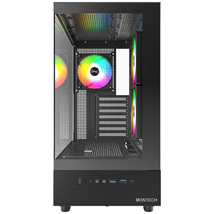 Компютърна кутия Montech XR Black