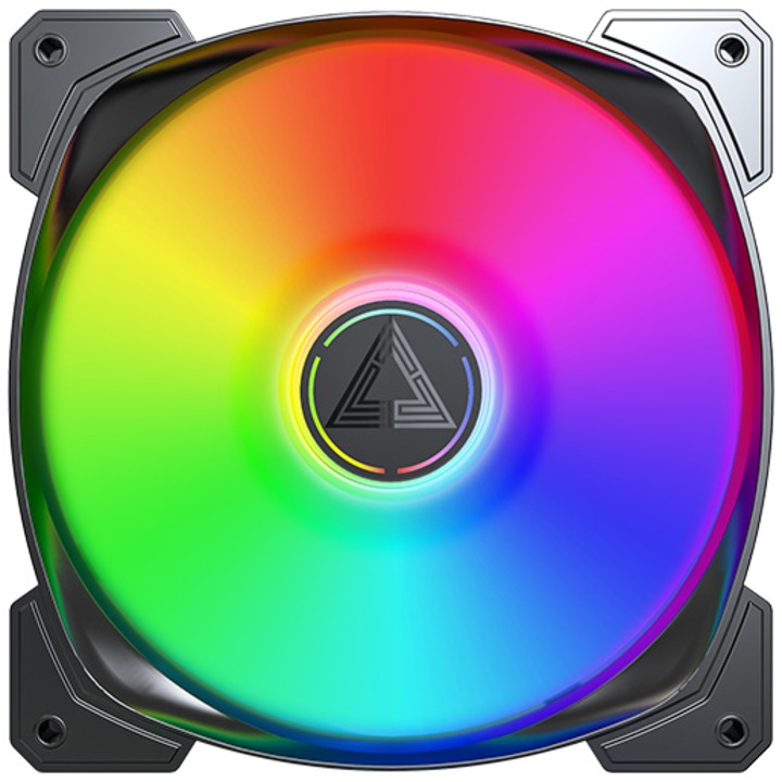 Ventilator Montech HP140 ARGB PWM BK