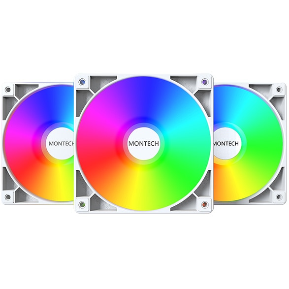 MONTECH VEMTGF120PWhite3P