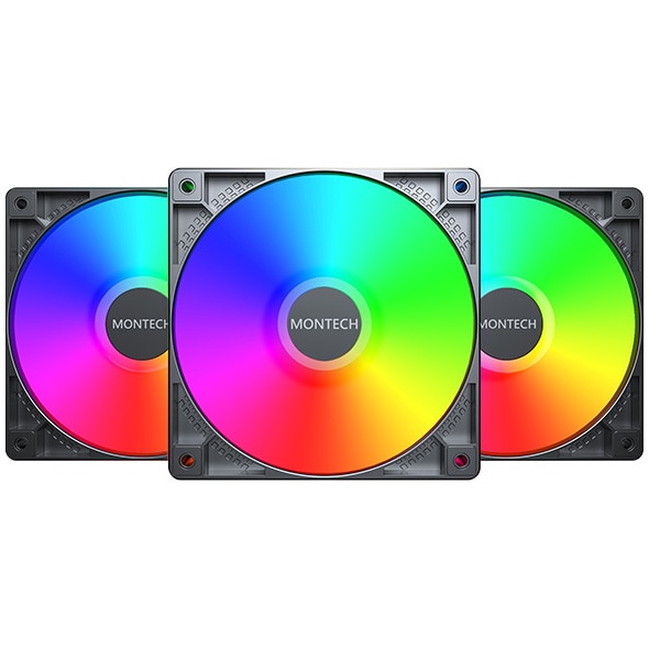 MONTECH VEMTGF120PBlack3P