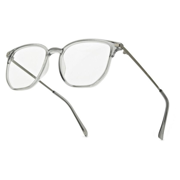 Ochelari de vedere, Stylion, Policarbonat / Metal, Dioptrie +3.00, 13.6 x 4.7 cm, Gri
