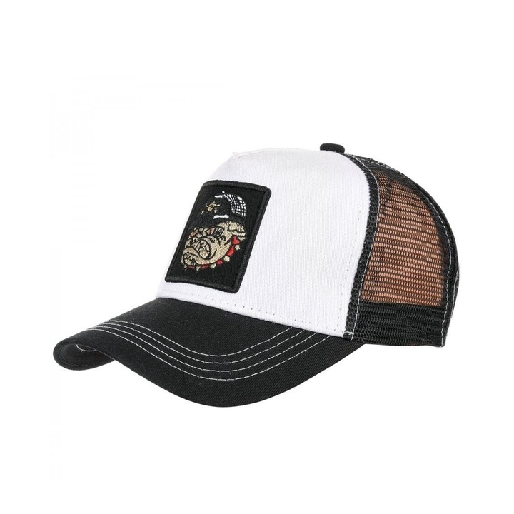 Sapca Unisex Stylion BULDOG, Bumbac 100% Premium, Reglabila 54-58cm, Design Brodat, Casual Sport, Protectie Solara UV, Barbati Femei, Accesorii Moda, Ideala Vara, Calatorii, Cadou, Comfortabila, Respirabila, Durabila