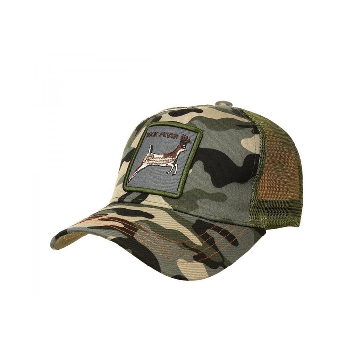 Sapca Baseball Bumbac 100% CZD25 Model BUCK FEVER, Marime Reglabila 58cm, Unisex, Confort Sporit, Design Modern, Ideala Sport, Casual, Protectie Solara, Accesoriu Vestimentar Durabil pentru Barbati si Femei