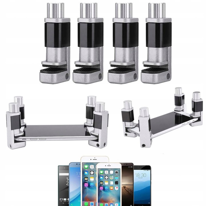 Set 4 Menghine pentru ecrane LCD, Rosfix, 17x21mm, 15mm grosime