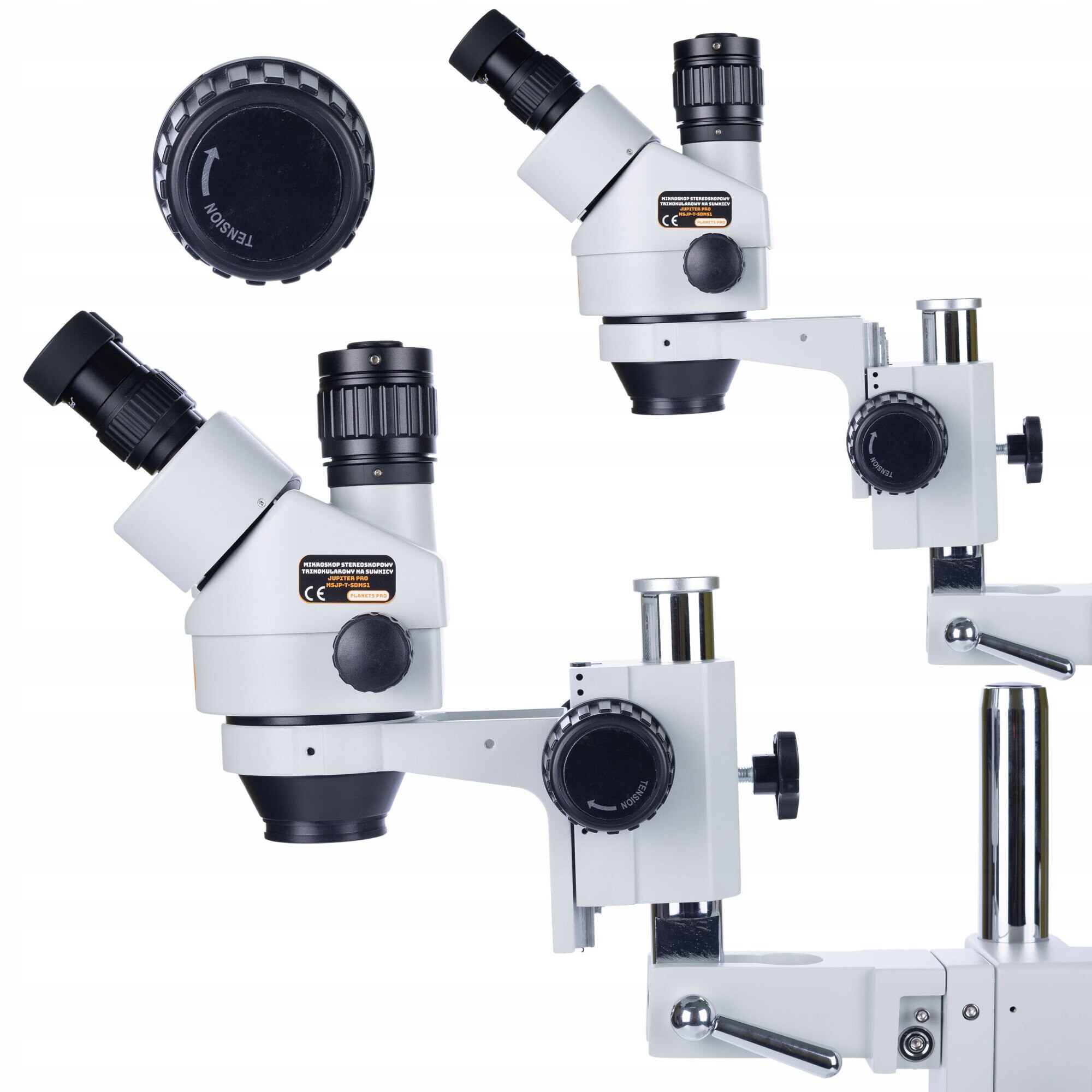 Microscop trinocular Rosfix Jupiter Pro MSJP-T-SDMS1, iluminare
