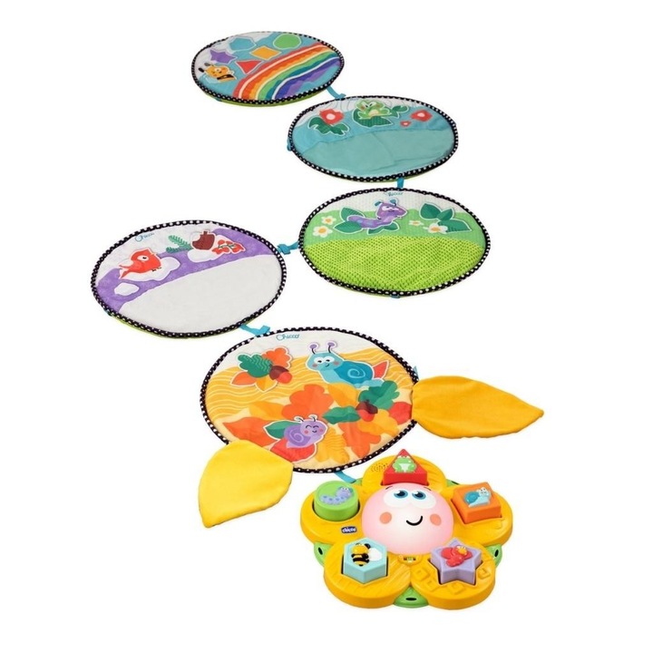 Jucarie senzoriala 4 anotimpuri, Chicco, electronic, 500x400mm, pentru copii 9m+