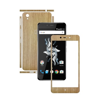 Folie de protectie Carbon Skinz, Husa de tip Skin Adeziv pentru Carcasa, Lemn Stejar dedicata OnePlus X Folie de protectie Carbon Skinz, Husa de tip Skin Adeziv pentru Carcasa, Lemn Stejar dedicata OnePlus X