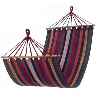 Hamac Grunberg cu bara de lemn, 200x100, Multicolor Hamac Grunberg cu bara de lemn, 200x100, Multicolor