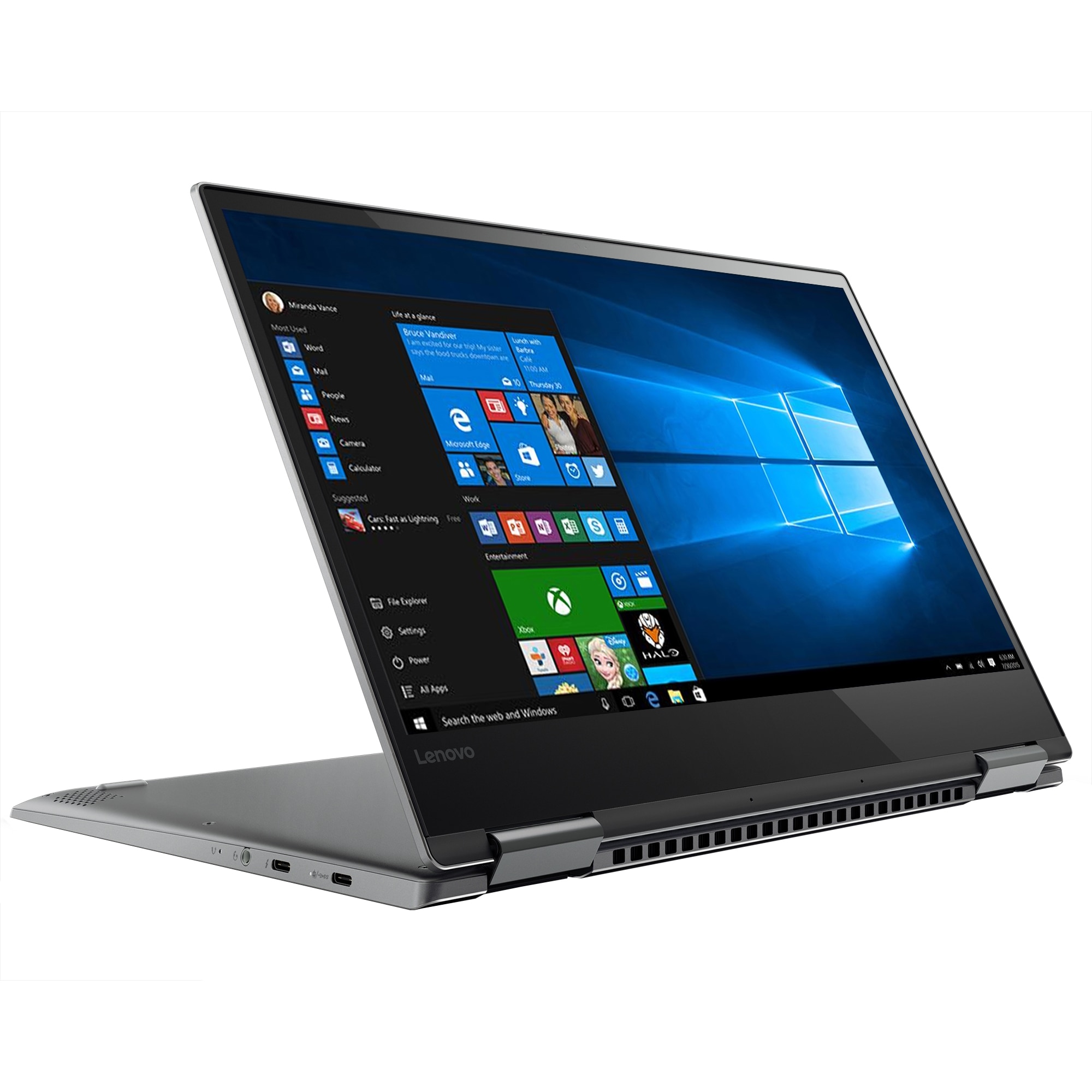 hire Integrate Stop Laptop 2 in 1 Lenovo YOGA 720-13IKB cu procesor Intel® Core™ i7-7500U 2.70  GHz, Kaby Lake, 13.3", Full HD, IPS, Touchscreen, 8GB, 256GB SSD, Intel HD  Graphics, Microsoft Windows 10 Home, Grey - eMAG.ro