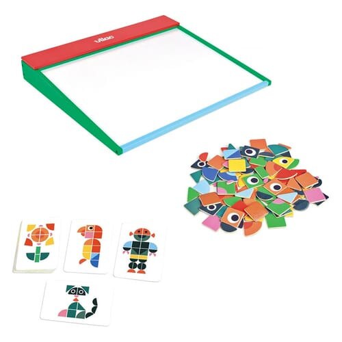 Tabla magnetica cu piese mozaic