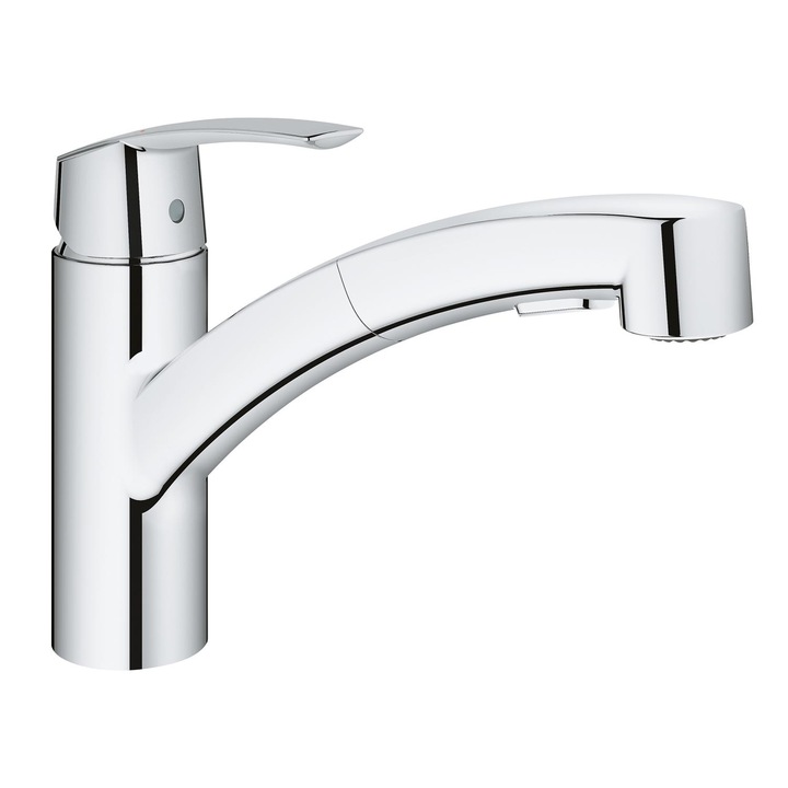 Grohe 30307000 Start 2015 OHM egykaros mosogatócsaptelep, kihúzható fej, króm (30307000)