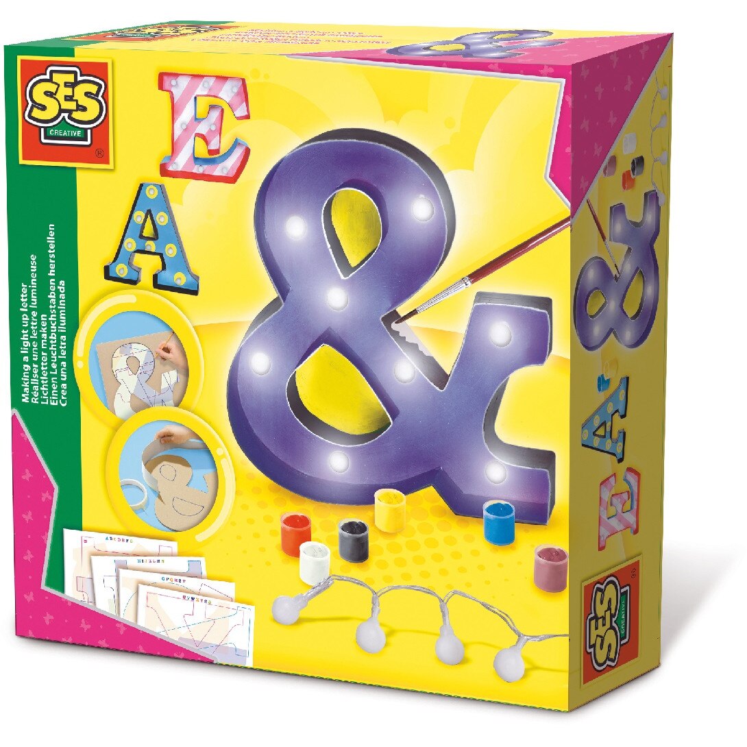 Set creativ - SES Hobby fete - Decoratiune cu lumini