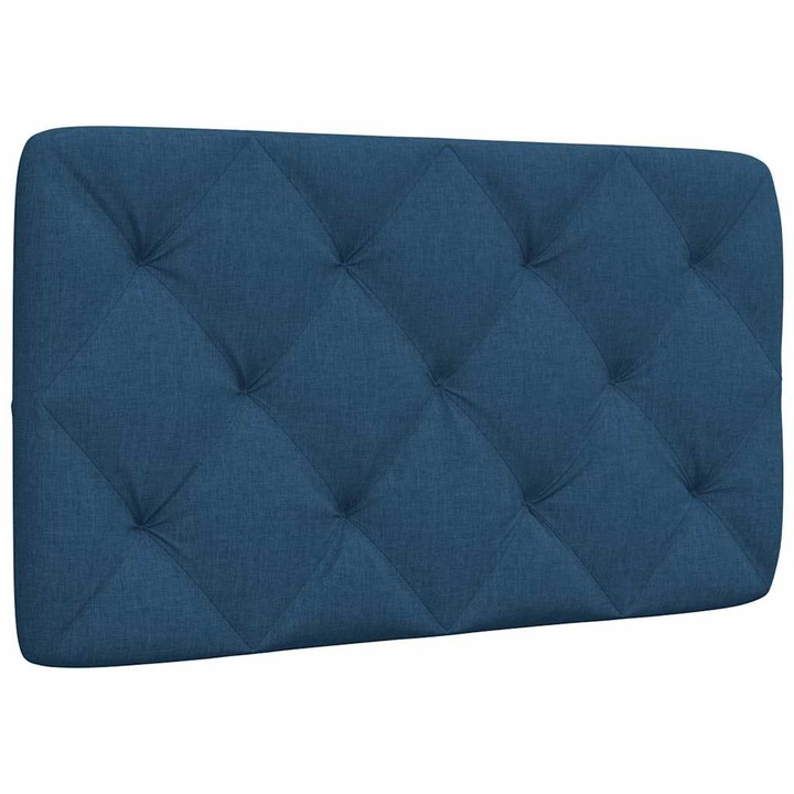 Perna pentru tablie de pat vidaXL, albastru, 80 cm, material textil, 1 Kg 4019197