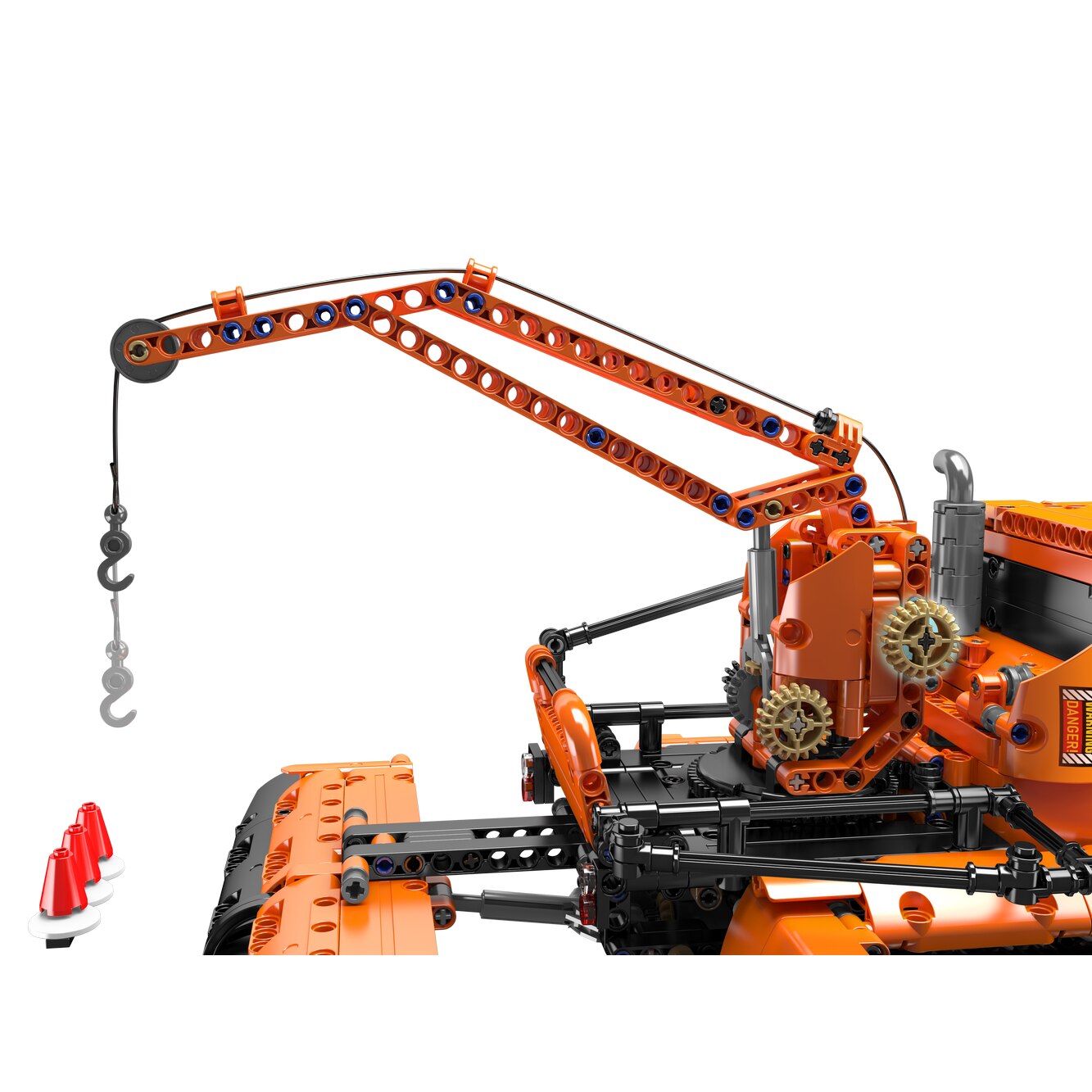 Set de Constructie Freza De Zapada Telecomandata Rc, Mould King