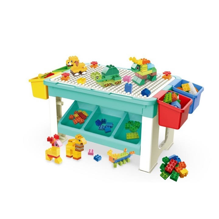 Маса за игра за построяване, 69 включени части