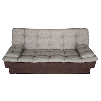 Canapea Maxim brown, 3 locuri extensibila si lada de depozitare Canapea Maxim brown, 3 locuri extensibila si lada de depozitare