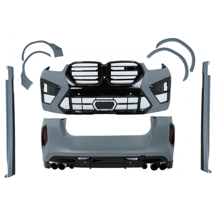 Pachet Exterior Complet compatibil cu BMW X6 G06 2019-03.2023 & LCI 2024- X6M Design