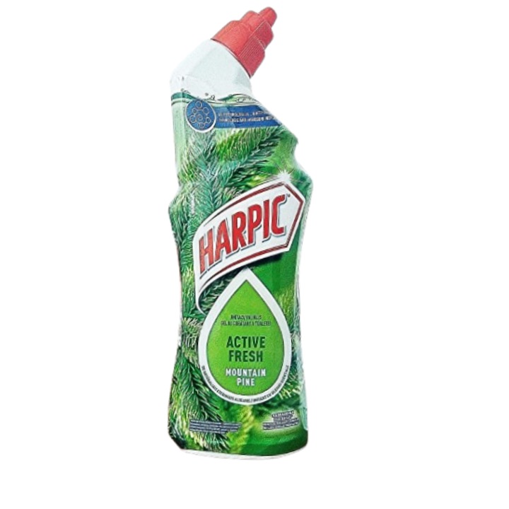 Dezinfectant toaleta Harpic Active Gel Pine, 750 ml