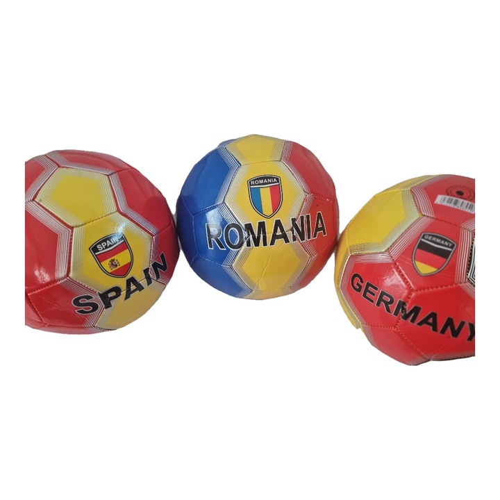 3 golyós készlet Spanyolország, Románia, Németország, hálóval és felfújó tűvel, OEM 5, 260 gramm/db