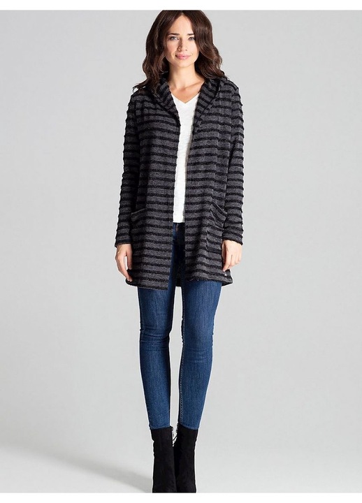 Pulover dama, Lenitif, cardigan, negru