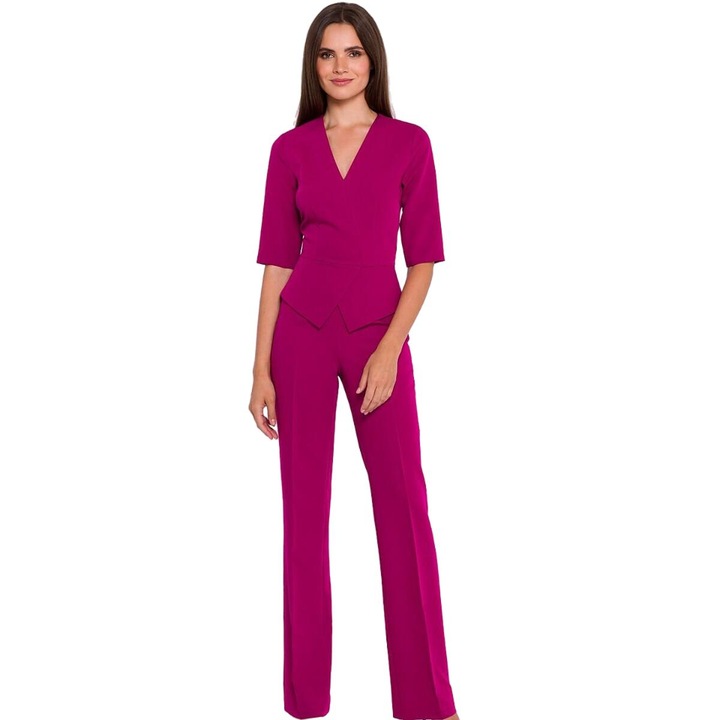 Salopete dama, Stylove, Zehich, pruna, XXL