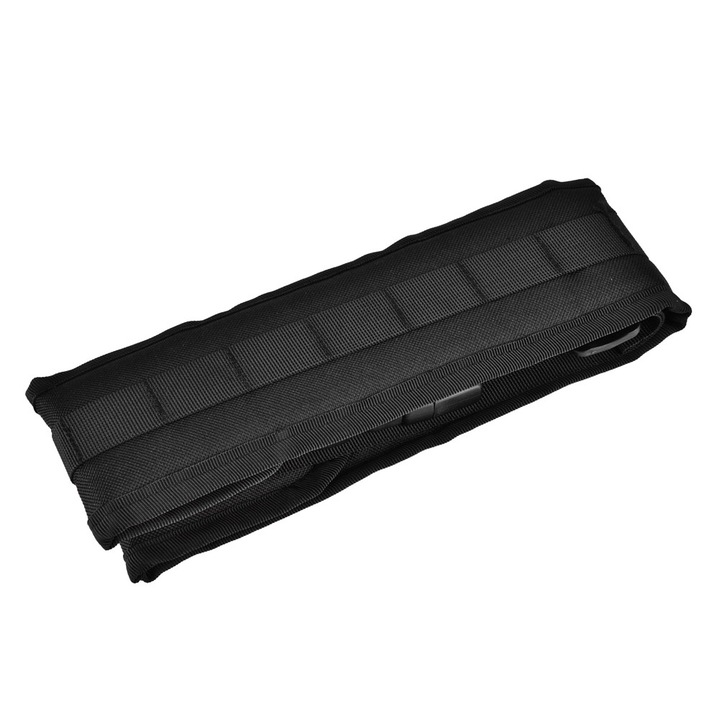 Curea suport reviste AMRINUGL, nylon, negru, 74x8.5cm, pentru activitati tactice