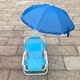 Scaun camping pliabil pentru copii Jormftte, material Oxford, capacitate 50kg, design tub de otel ingrosat, albastru