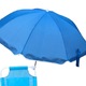 Scaun camping pliabil pentru copii Jormftte, material Oxford, capacitate 50kg, design tub de otel ingrosat, albastru