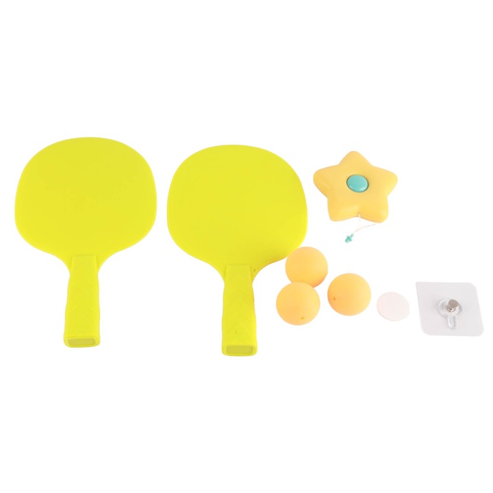 Комплект треньор за топки за тенис на маса, longziming, интерактивен родител-дете, весели цветове, лесен за сглобяване