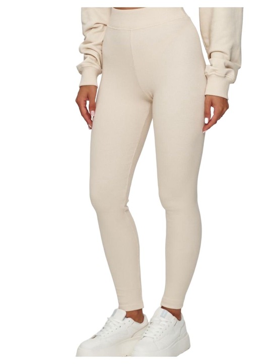 Чорапогащник, Makadamia, дълъг, бежов, памук/еластан