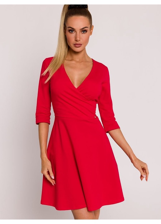 Дневна рокля на MOE, червена