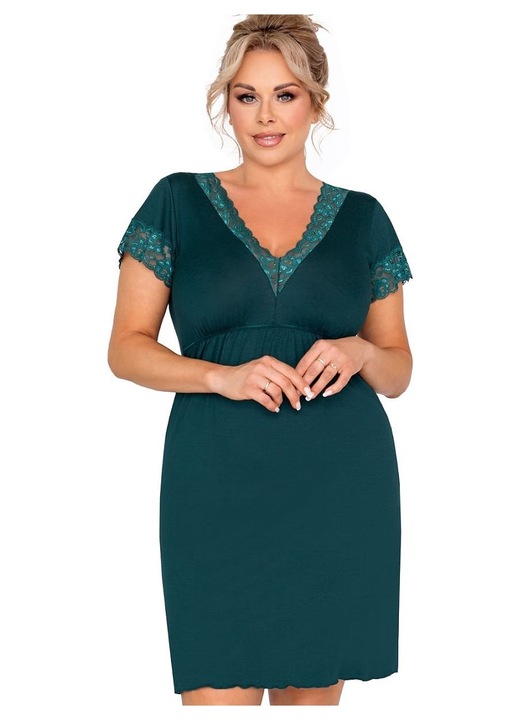 Нощница, Donna, Памук, Зелен