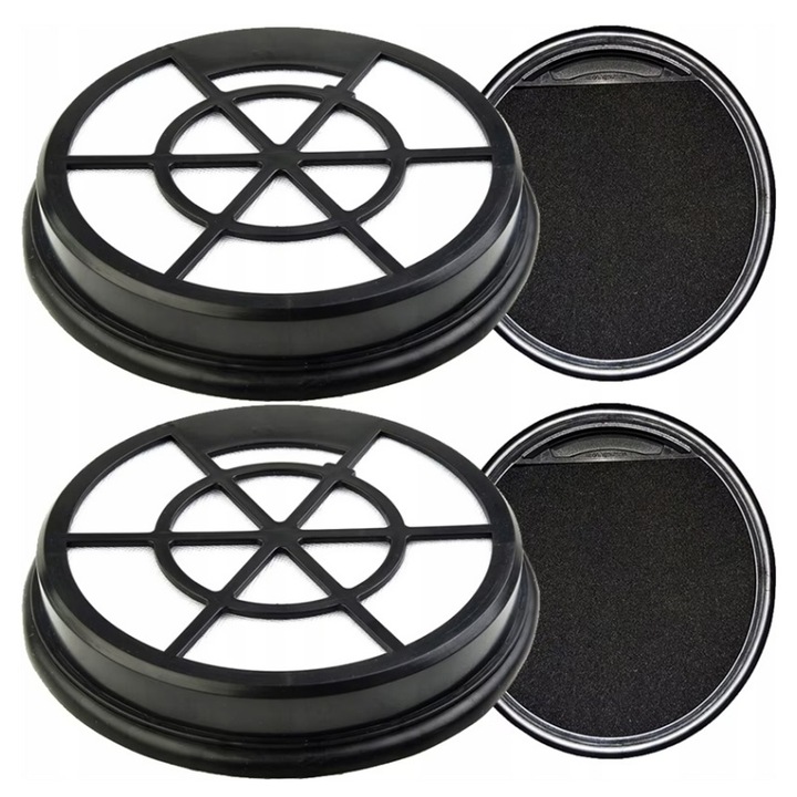 Set 2 filtre EPA pentru aspirator Bosch Serie 2 BGC/BGS, Negru