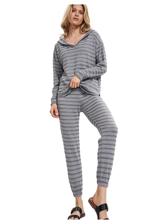 Női nadrág, Figl, tréningruha, szürke, poliészter/viszkóz, S INTL