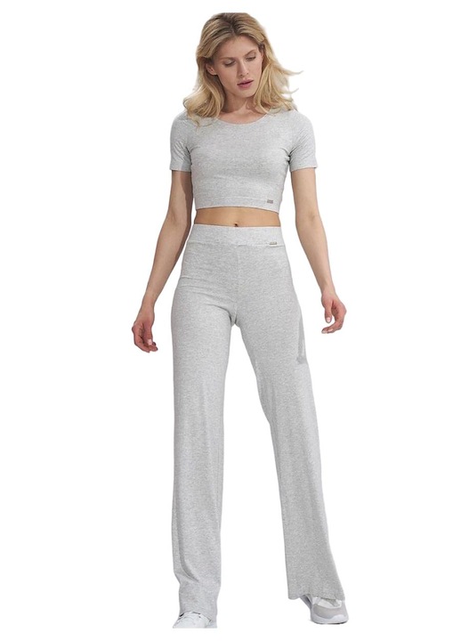 Női nadrág, Figl, szürke, viszkóz/elasztán, S INTL