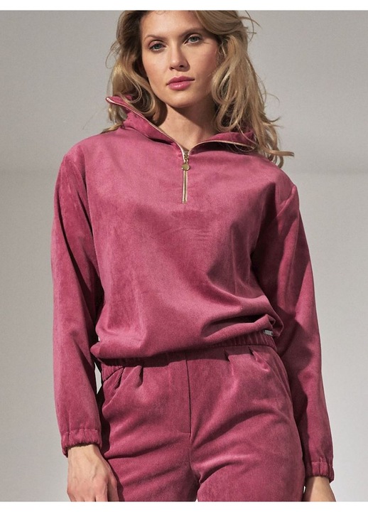 Pulover dama, Figl, poliester, roz