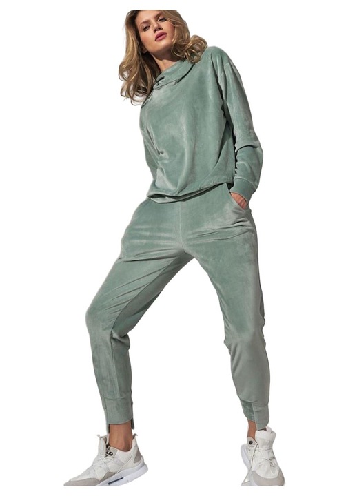 Női nadrág, Figl, tréningruha, zöld, poliészter, XL INTL